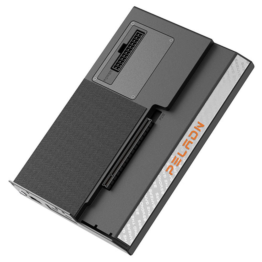 PELADN Link S-1 eGPU Dock, 2*Thunderbolt 3, 1*1000M LAN, 1* M.2 2280 NVME SSD, 40Gbps Transmission Speed, Compatible with ATX/SFX Power Supply