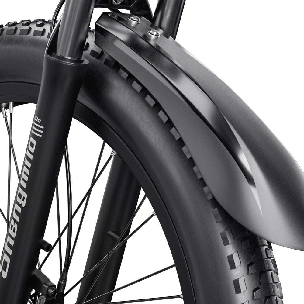 Shengmilo MX05 26 Inch Fat Tire Mountain E-Bike 500W Bafang Motor 42Km/h Max Speed 48V 15Ah LG Battery 60km Range Dual Oil Disc Brakes