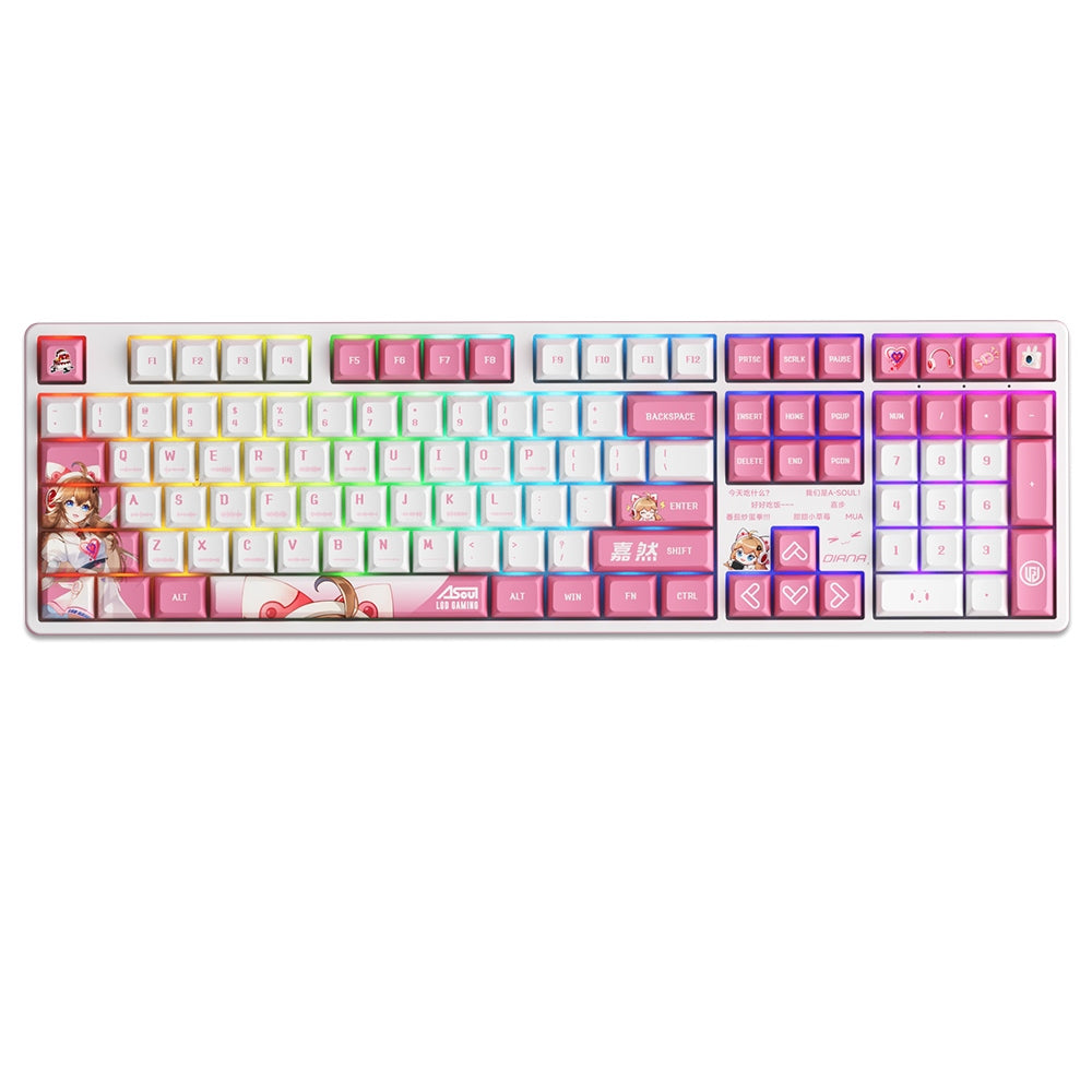 AKKO A-SOUL Diana 5108B Plus Triple Mode Wireless Mechanical Keyboard