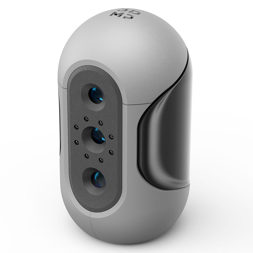 3DMakerpro Mole Luxury 3D Scanner, NIR Light Source, 0.05mm Accuracy, 0.1mm Resolution, 150-400mm Work Distance, with Multi-Spectral Technology, Support Facial Scanning