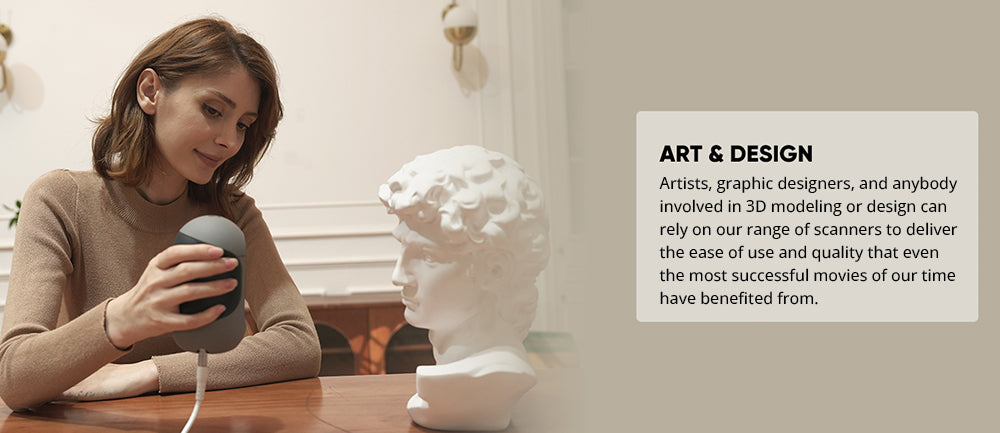 Luxusní 3D skener 3DMakerpro Mole, přesnost 0,05 mm, rozlišení 0,1 mm, pracovní vzdálenost 150–400 mm, s multispektrální technologií, podpora skenování obličeje