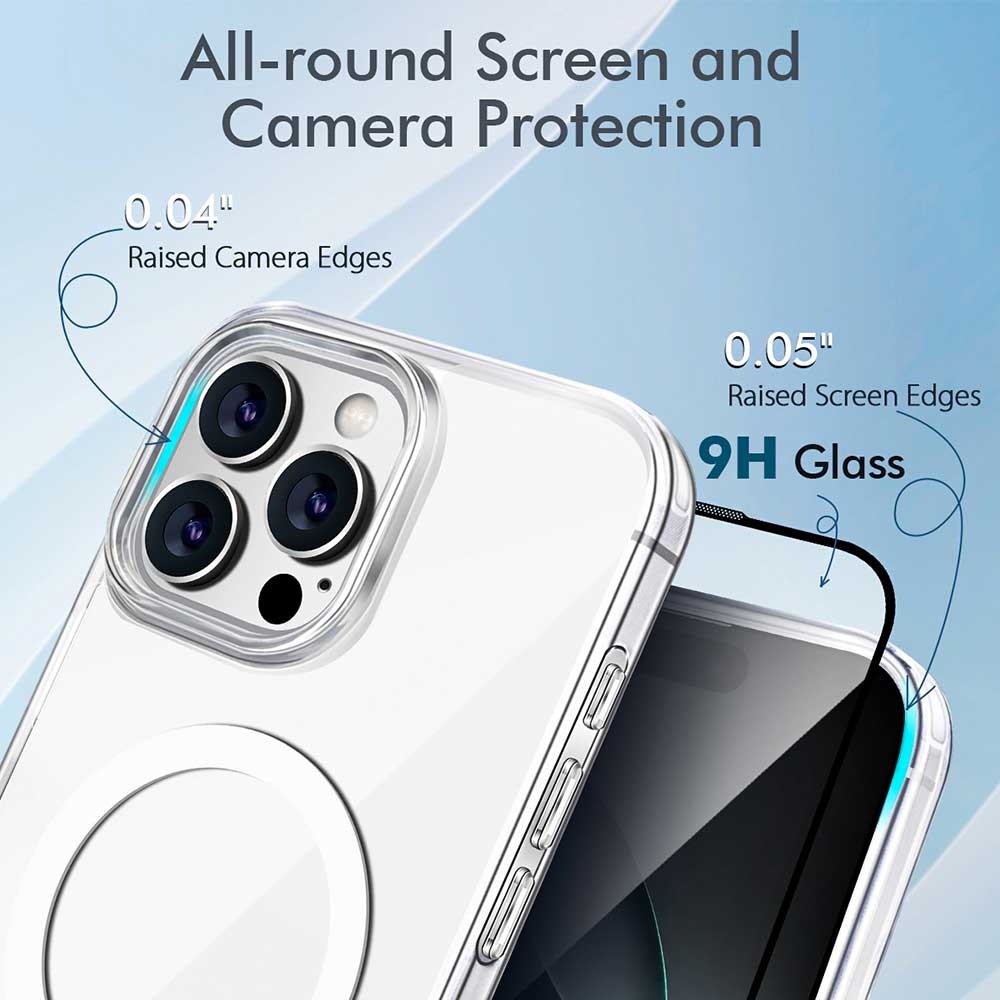 3inuS S62 Phone Case and Screen Protector for iPhone 16 Pro
