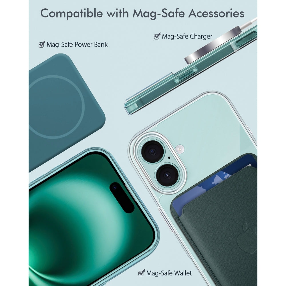 Pouzdro a ochranný kryt na displej 3inuS S61 pro iPhone 16