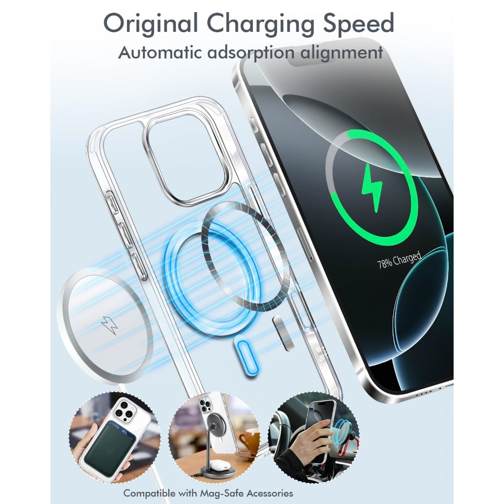 Pouzdro a ochranný kryt na displej 3inuS S62 pro iPhone 16 Pro