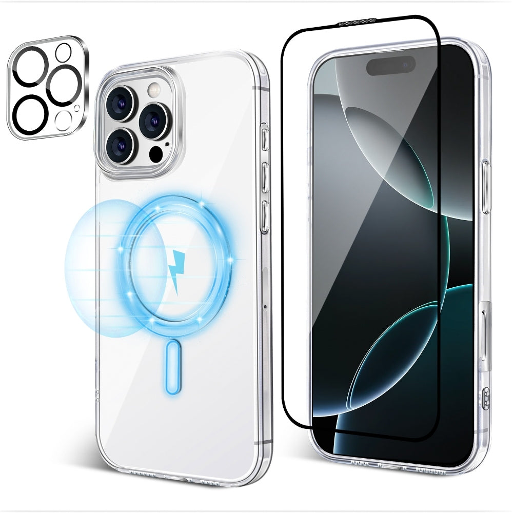 Pouzdro a ochranný kryt na displej 3inuS S63 pro iPhone 16 Pro Max