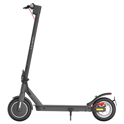 5TH WHEEL V30 Pro Foldable Electric Scooter 10 inch Tire 350W Motor 18 MPH Max Speed 19.9 Miles Range 36V 7.5Ah Battery Dual Braking System, Cruise Control and Handbar Turn Signal