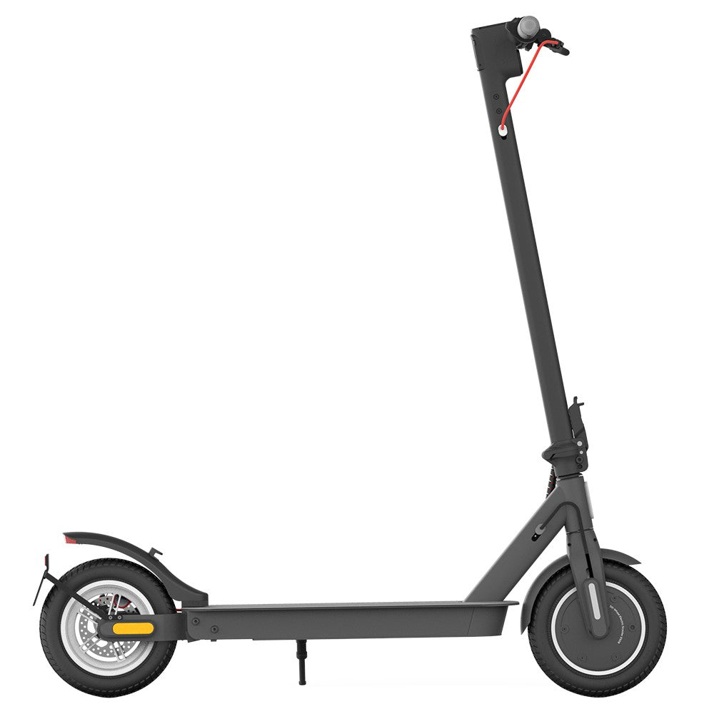 5TH WHEEL V30 Pro Foldable Electric Scooter 10 inch Tire 350W Motor 18 MPH Max Speed 19.9 Miles Range 36V 7.5Ah Battery Dual Braking System, Cruise Control and Handbar Turn Signal