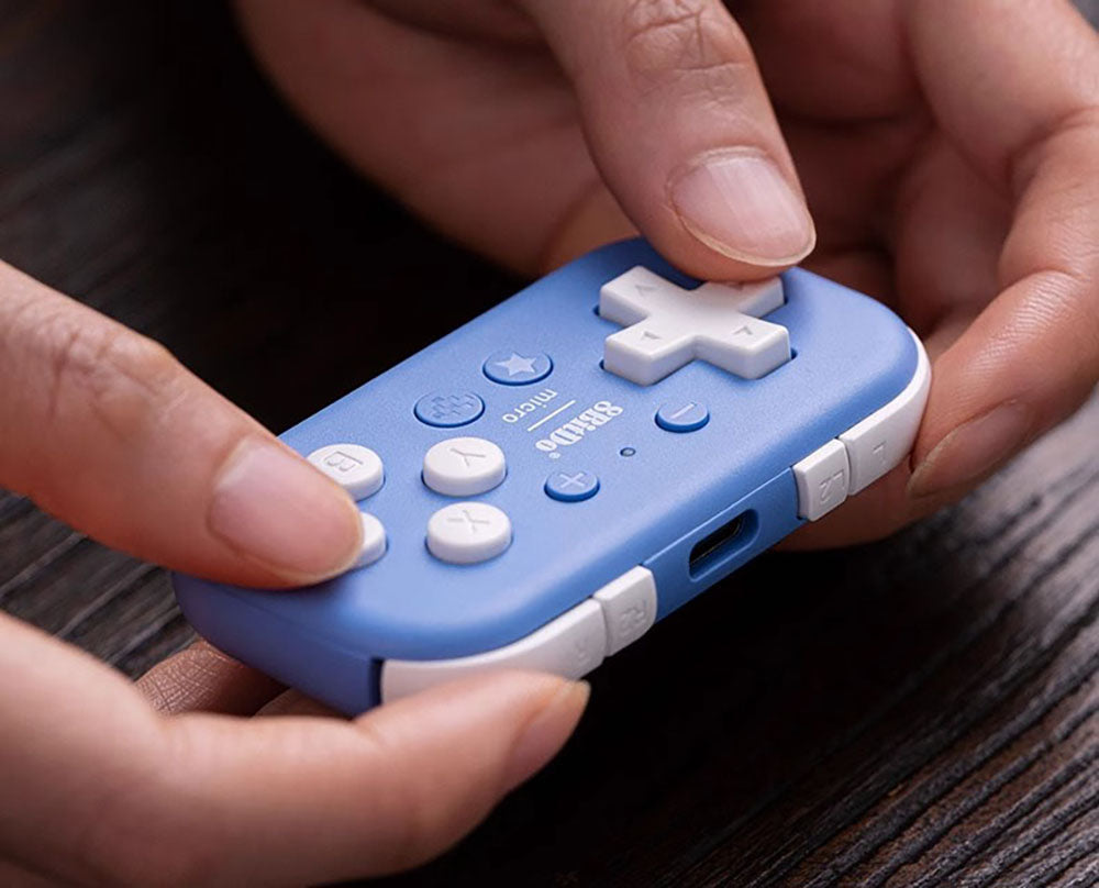 8BitDo Micro Bluetooth Gamepad - zelený