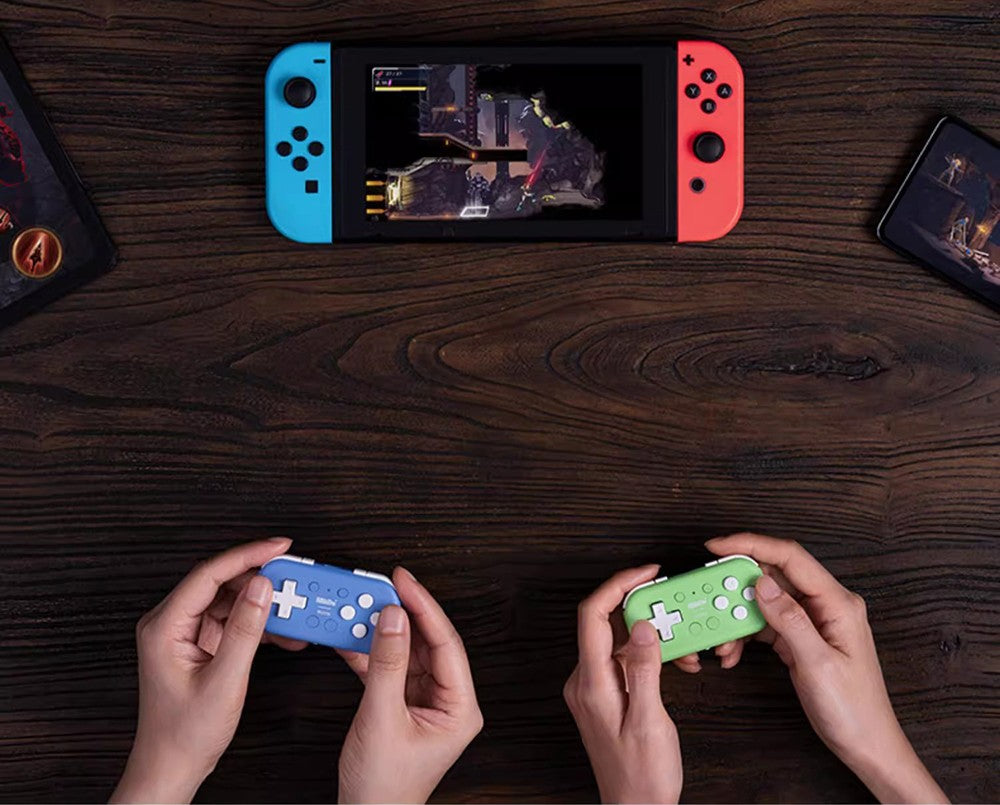 8BitDo Micro Bluetooth Gamepad - zelený