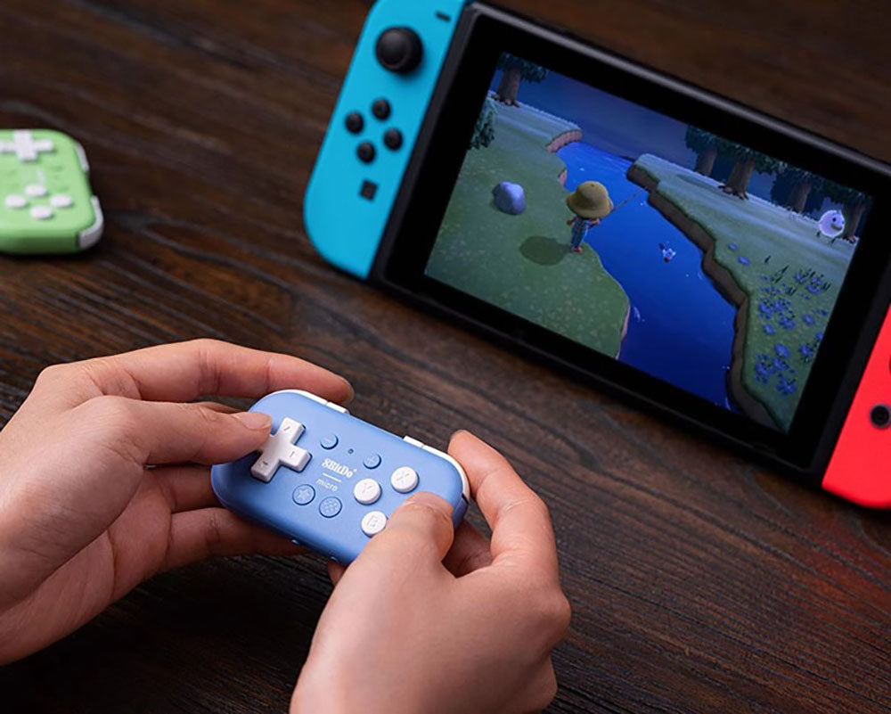 8BitDo Micro Bluetooth Gamepad - zelený