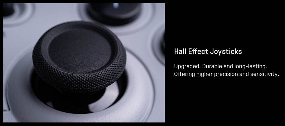 Herní ovladač 8BitDo Pro 2 s Bluetooth, joystick s Hallovým efektem, kompatibilní se Switch, PC, Android, Steam Deck, Apple a Raspberry Pi - G Classic Edition