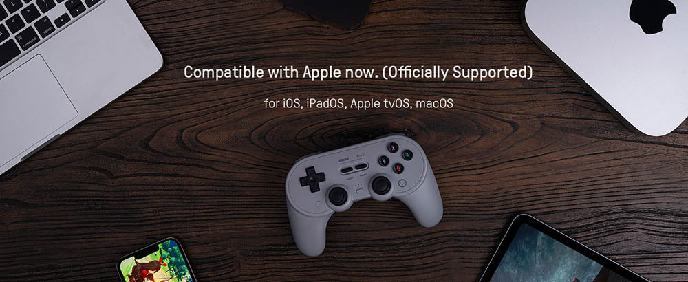 Herní ovladač 8BitDo Pro 2 s Bluetooth, joystick s Hallovým efektem, kompatibilní se Switch, PC, Android, Steam Deck, Apple a Raspberry Pi - G Classic Edition