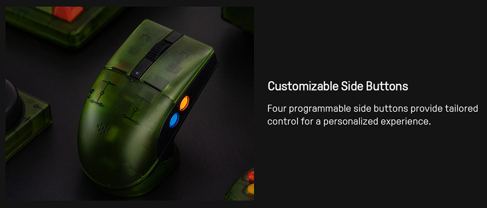 8BitDo Retro R8 Xbox Edition, 3 režimy připojení, vestavěná se senzorem PAW 3395, programovatelná tlačítka