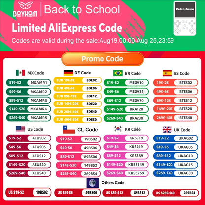 BOYHOM Open Source R36S Retro kapesní herní konzole Linuxový systém 3,5palcový IPS přenosný kapesní video přehrávač 64GB herní dárek