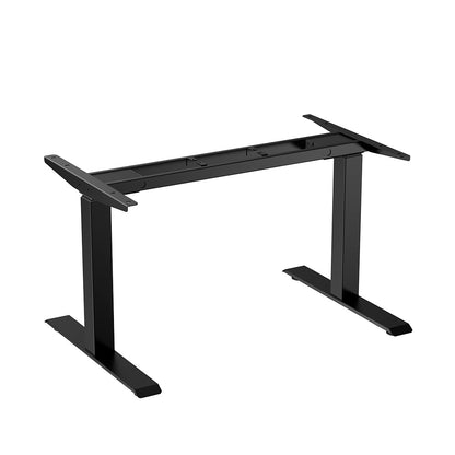ACGAM JSZ-3 Height-Adjustable Standing Desk Frame With 2 Strong Motors, 3-Level Table Frame, Height Adjustable with 62-127cm, 3 Memory Controls, Load Capacity up to 120 KG, for Home &amp; Office - Black Frame Only