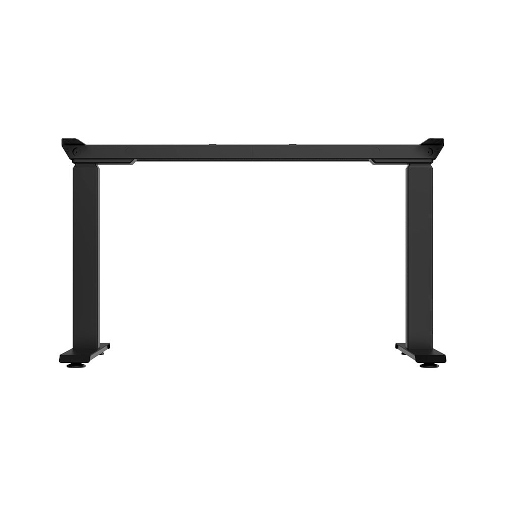 ACGAM JSZ-3 Height-Adjustable Standing Desk Frame With 2 Strong Motors, 3-Level Table Frame, Height Adjustable with 62-127cm, 3 Memory Controls, Load Capacity up to 120 KG, for Home &amp; Office - Black Frame Only