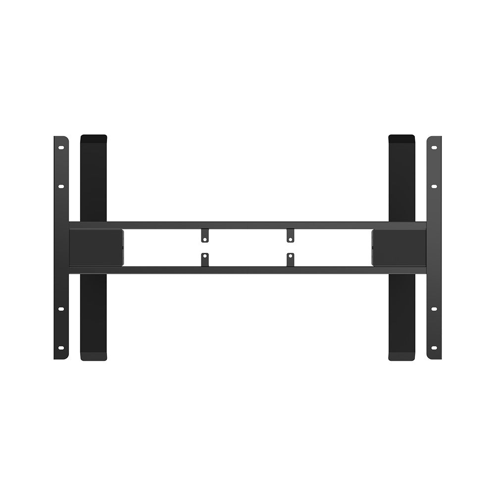 ACGAM JSZ-3 Height-Adjustable Standing Desk Frame With 2 Strong Motors, 3-Level Table Frame, Height Adjustable with 62-127cm, 3 Memory Controls, Load Capacity up to 120 KG, for Home &amp; Office - Black Frame Only