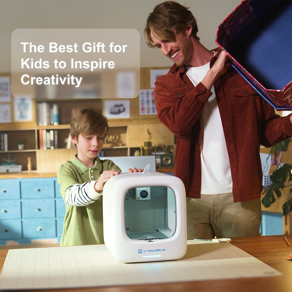 AOSEED X-MAKER JOY 3D Printer for Kids, AI Voice Interaction, Smart App Control, Time-lapse Video, Mini Program