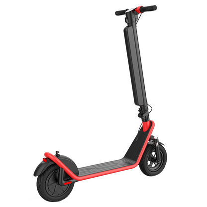 AOVO X11 Electric Scooter 10 inches Tires 450W Motor 36V 13Ah Detachable Battery 35km/h Max Speed 50km Range - Red