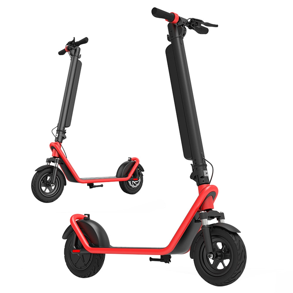 AOVO X11 Electric Scooter 10 inches Tires 450W Motor 36V 13Ah Detachable Battery 35km/h Max Speed 50km Range - Red