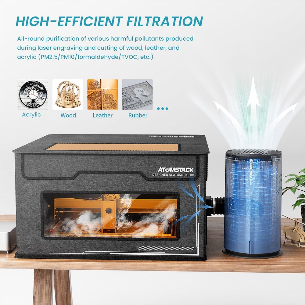 ATOMSTACK Maker D2 Laser Special High Efficiency Air Purifier