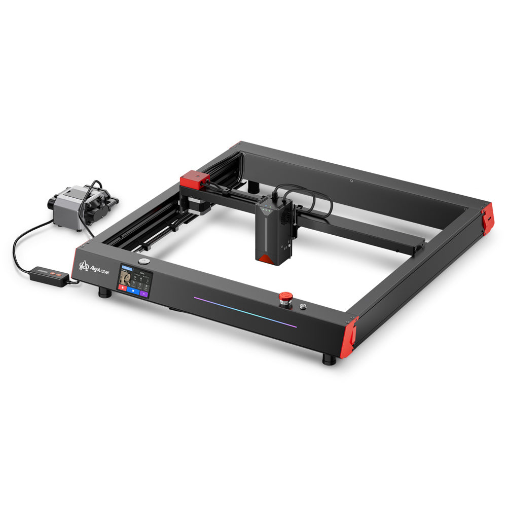 AlgoLaser Delta 22W Laser Engraver, Smart Air Pump, 500mm/s Engraving Speed, 440*415mm (173.2*163.4inch)