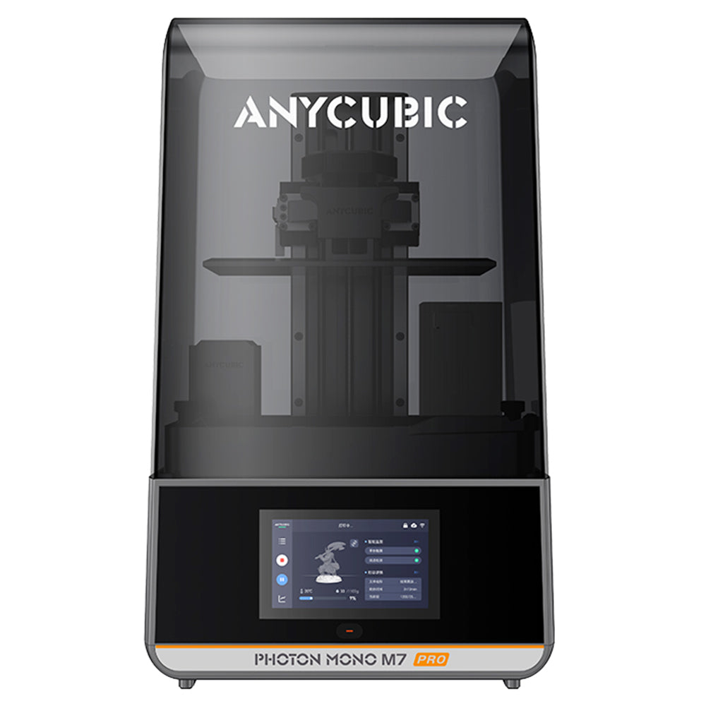 Anycubic Photon Mono M7 Pro Resin 3D Printer, 14K COB LighTurbo 3.0 Source, 10.1&quot; Mono LCD, 0.1mm Layer Height, 170mm/h Print Speed, Auto-Adaptive, Auto Resin Refill, Dynamic Temp-Control Resin Vat, Leveling-free, 223*126*230mm