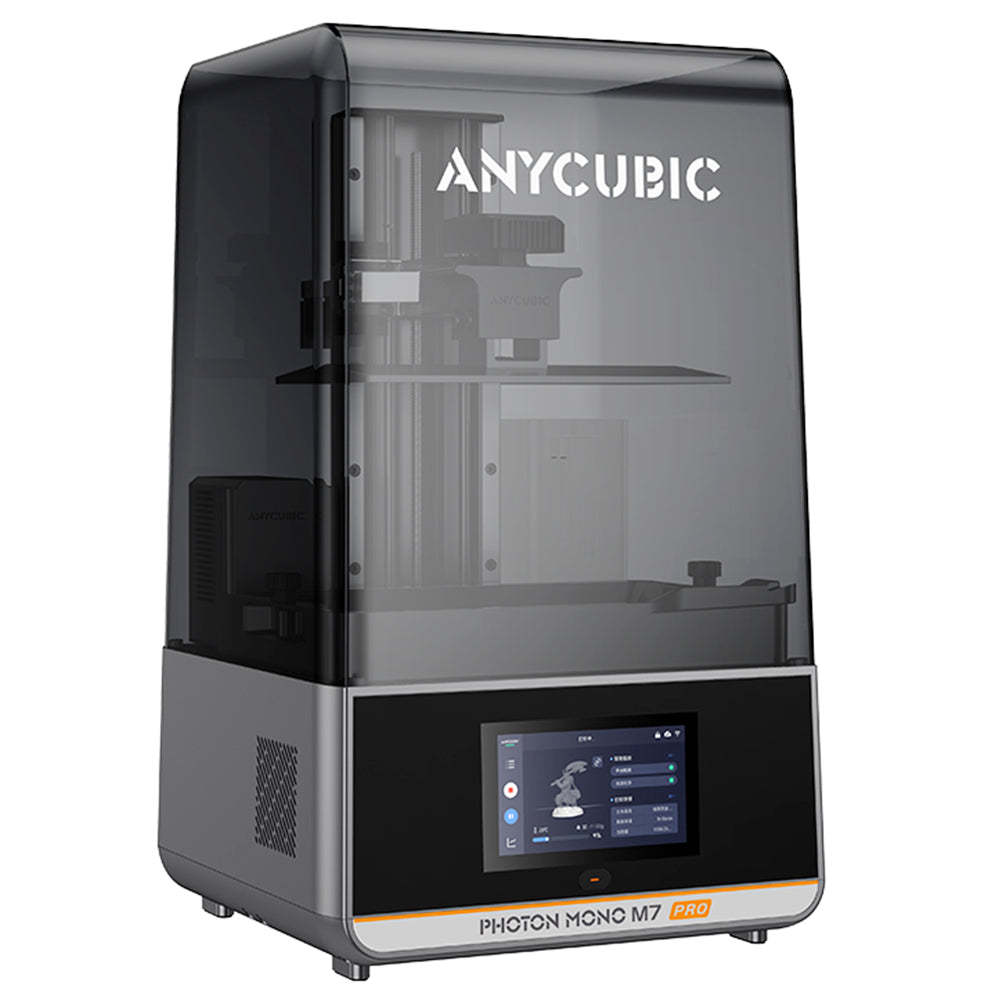 Anycubic Photon Mono M7 Pro Resin 3D Printer, 14K COB LighTurbo 3.0 Source, 10.1&quot; Mono LCD, 0.1mm Layer Height, 170mm/h Print Speed, Auto-Adaptive, Auto Resin Refill, Dynamic Temp-Control Resin Vat, Leveling-free, 223*126*230mm