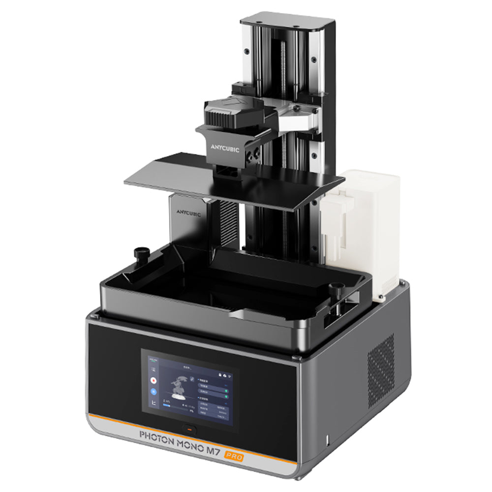 Anycubic Photon Mono M7 Pro Resin 3D Printer, 14K COB LighTurbo 3.0 Source, 10.1&quot; Mono LCD, 0.1mm Layer Height, 170mm/h Print Speed, Auto-Adaptive, Auto Resin Refill, Dynamic Temp-Control Resin Vat, Leveling-free, 223*126*230mm