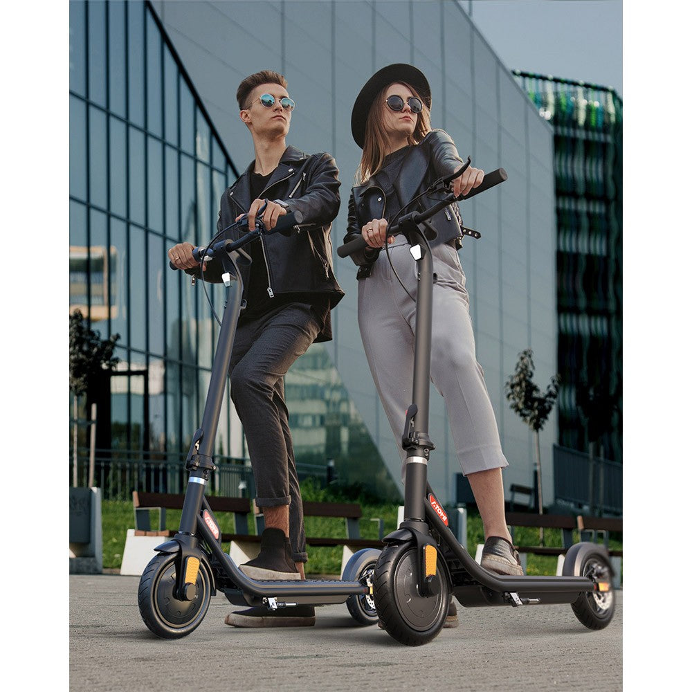 Atomi E20 Electric Scooter 8.5 inch Air Tire 250W Motor (Max Output 500W) 36V 7.5Ah Battery 19 miles Range Dual Brake 265lbs Max load