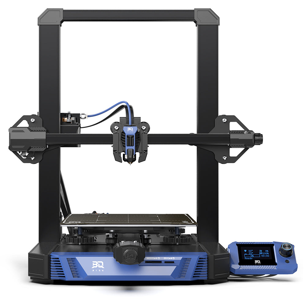 BIQU Hurakan 3D Printer, Klipper Firmware, Auto Leveling, Built-in Microprobe, Max 180mm/s Printing Speed, Partitioned Hotbed, Silent Printing, Filament Runout Sensor, WiFi Remote Control, 220x220x270mm