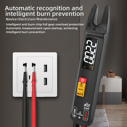 BSIDE U0 Digital Clamp Multimeter, Electrical Test Pen, 6000 Counts, True RMS U-Type Meter, Color Screen
