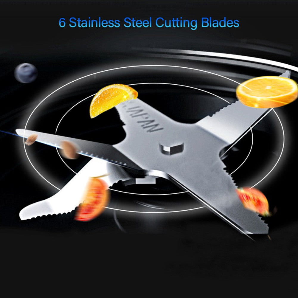 BioloMix G5200 Blender, 2200W Smoothies Mixer, 2L Capacity, Speed Adjustable - Black