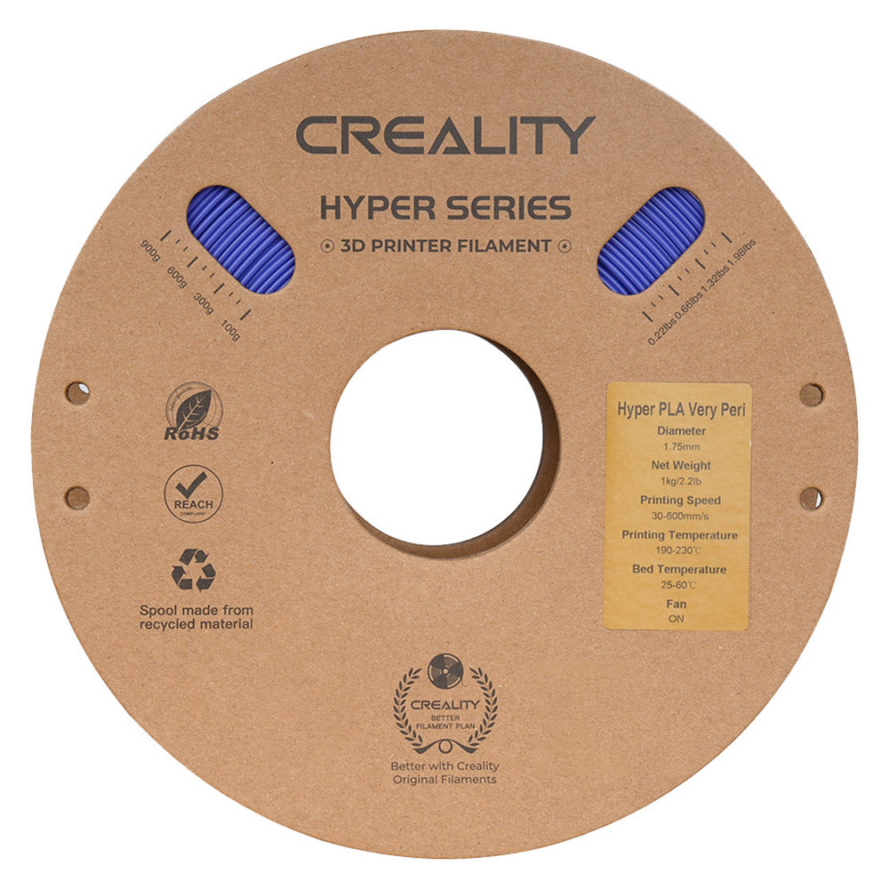Creality Hyper Series PLA 3D Printing Filament 1.75mm 1kg Blue