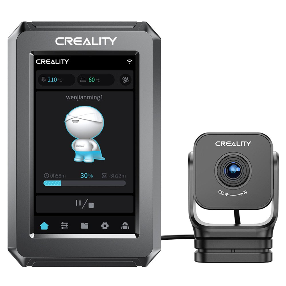 Creality Nebula Smart Kit, 1920x1080 Resolution, Remote Monitoring, Time-Lapse Photography, Compatible with  Ender-3（32 bit Motherboard）/ Ender-3 Pro/ Ender-3 V2/ Ender-3 V2 NEO /Ender-3 V3 SE /  /Ender-3 V3 KE