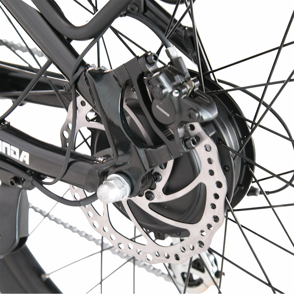 Cysum Panda Electric Bike, 500W Motor, 48V 14AH Battery, 27.5*2.2-inch Tire, 40km/h Max Speed, 100km Range, Hydraulic Disc Brake, Suspension Fork, SHIMANO 7-speed, LCD Display