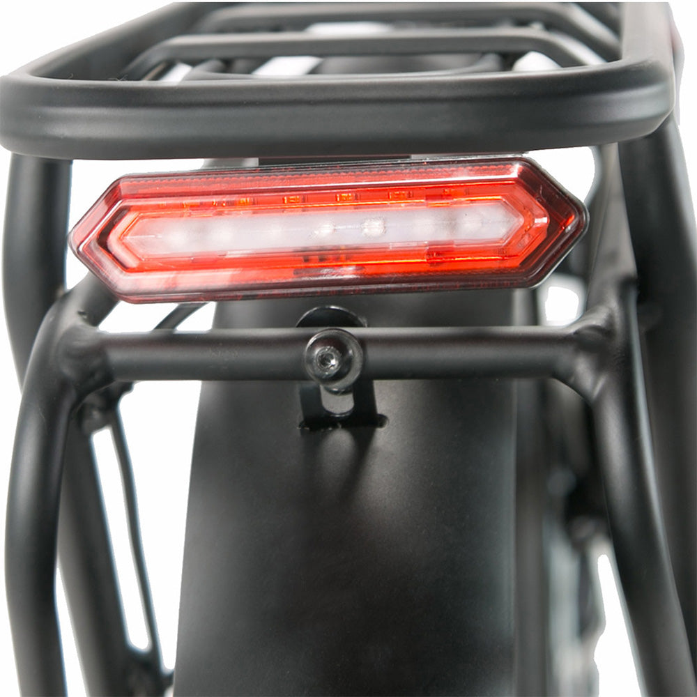 Cysum Panda Electric Bike, 500W Motor, 48V 14AH Battery, 27.5*2.2-inch Tire, 40km/h Max Speed, 100km Range, Hydraulic Disc Brake, Suspension Fork, SHIMANO 7-speed, LCD Display