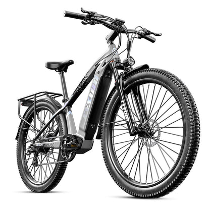 Cysum Speedy Electric Bike, 500W Motor, 48V 14AH Battery, 27.5*2.2-inch Tire, 40km/h Max Speed, 100km Range, Hydraulic Disc Brake, Suspension Fork, SHIMANO 7-speed, LCD Display