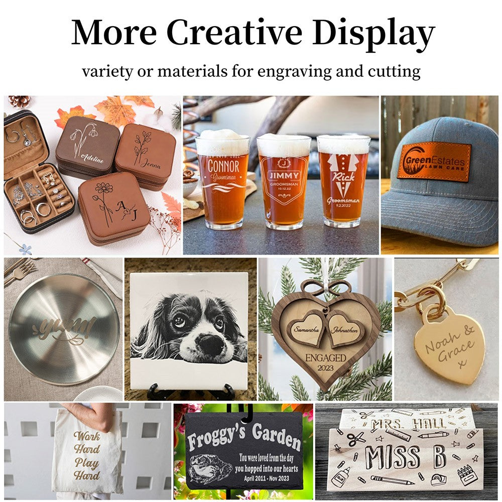 DIMIFUN DM6 B6 6W Laser Engraving Machine, Eye Protection, 0.01mm Accuracy, 0.06mm Spot, 12000mm/min Speed, 330*330mm