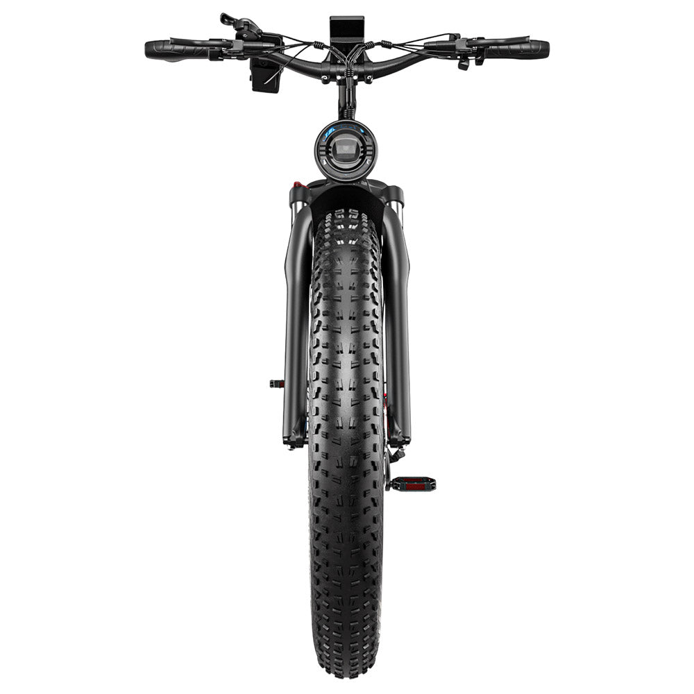 E&#183;Bycco EB7Pro Electric Bike, 2*1000W Motor, 52V 23Ah Battery, 20*4.0 inch Fat Tire, 55km/h Max Speed, 130km Max Range, Hydraulic Disc Brakes, Full Suspension System, Shimano 7-Speed