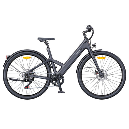 ENGWE MapFour N1 Air ST Electric Bike, 250W Motor, 36V 10Ah Battery, 700*38C Spoke Tires, 25km/h Max Speed, 100km Range, Front &amp; Rear Mechanical Disc Brake, Shimano 7-speed, Torque Sensor, LCD Color Display - Black