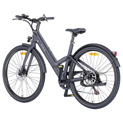 ENGWE MapFour N1 Air ST Electric Bike, 250W Motor, 36V 10Ah Battery, 700*38C Spoke Tires, 25km/h Max Speed, 100km Range, Front &amp; Rear Mechanical Disc Brake, Shimano 7-speed, Torque Sensor, LCD Color Display - Black