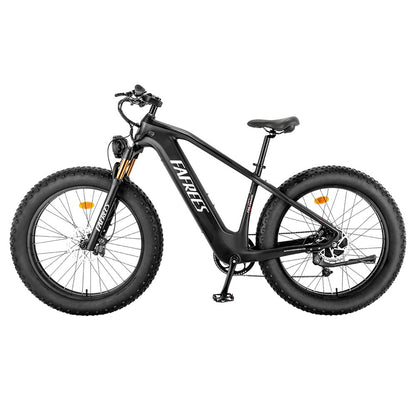 Fafrees F26 Carbon M E-bike 26*4.8 inch Air Tire 1000W Rear Drive 25km/h Max Speed 48V 22.5Ah Battery 120-140km Assist Range