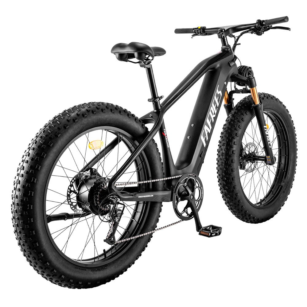 Fafrees F26 Carbon M E-bike 26*4.8 inch Air Tire 1000W Rear Drive 25km/h Max Speed 48V 22.5Ah Battery 120-140km Assist Range