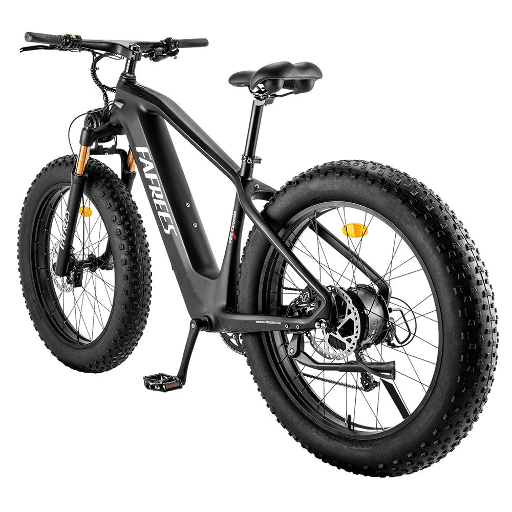 Fafrees F26 Carbon M E-bike 26*4.8 inch Air Tire 1000W Rear Drive 25km/h Max Speed 48V 22.5Ah Battery 120-140km Assist Range