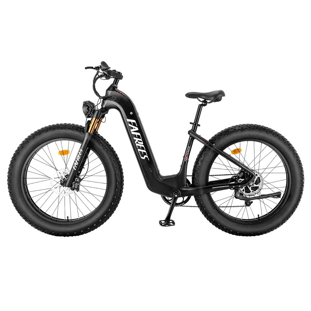 Fafrees F26 Carbon X E-bike 26*4.8 inch Air Tire 1000W Rear Drive 25km/h Max Speed 48V 22.5Ah Battery 120-140km Assist Range