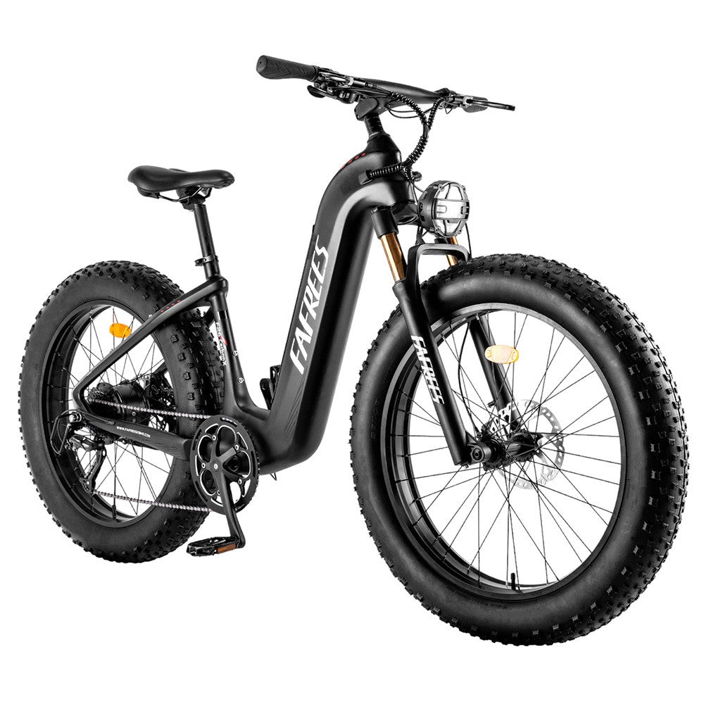Fafrees F26 Carbon X E-bike 26*4.8 inch Air Tire 1000W Rear Drive 25km/h Max Speed 48V 22.5Ah Battery 120-140km Assist Range