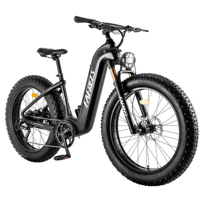 Fafrees F26 Carbon X E-bike 26*4.8 inch Air Tire 1000W Rear Drive 25km/h Max Speed 48V 22.5Ah Battery 120-140km Assist Range