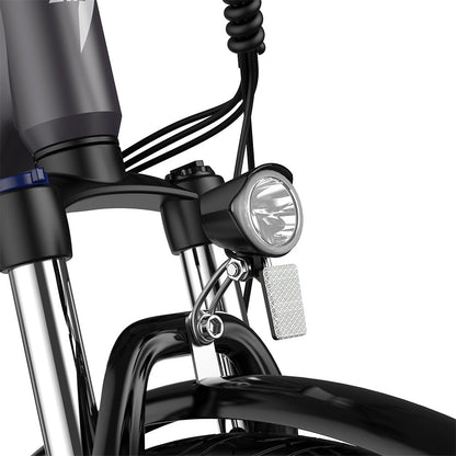 Fafrees F28 Pro 27.5&#39;&#39; Step-through City E-Bike 25Km/h 250W Motor 36V14.5Ah Embedded Removable Battery Shimano 7-Speed Gear - Black