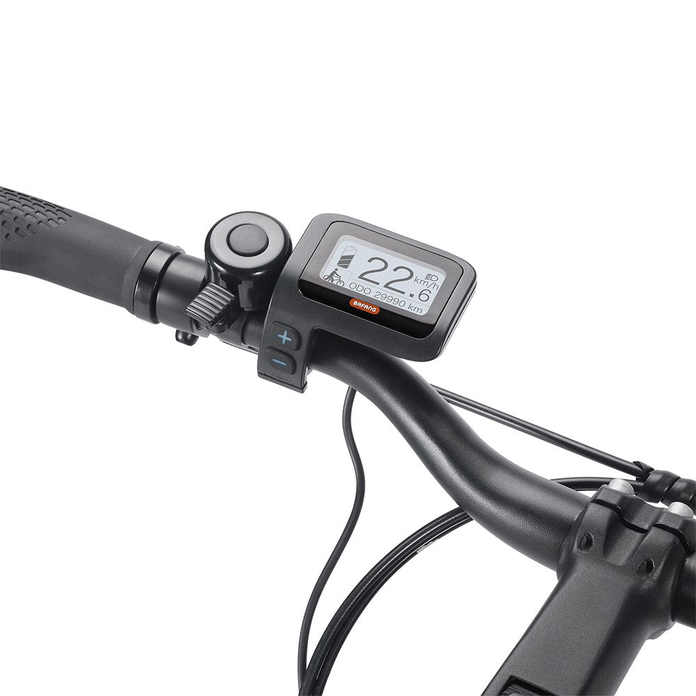 Fafrees FM9 City Electric Bike KENDA 700C*45C Tire 250W Bafang Mid-Drive Motor 25Km/h Max Speed 36V 15Ah Battery 100KM Range SHIMANO 7-Speed TEKTRO Mechanical Disc Brakes - Green